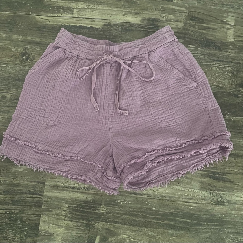 Anthropologie flowy shorts